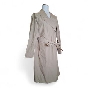 Eileen Fisher Tan Trench Coat